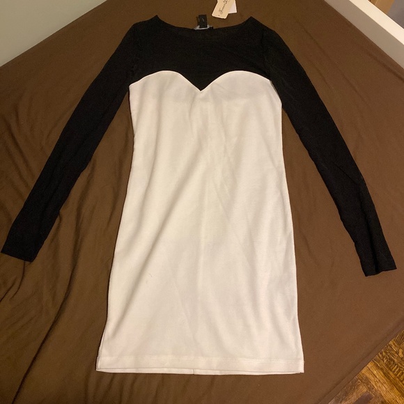 Mesh long sleeve semi formal dress never worn - Picture 1 of 2